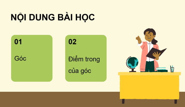 PowerPoint Toán 6 Bài 36: Góc