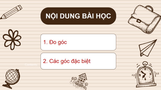 PowerPoint Toán 6 Bài 37: Số đo góc