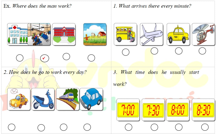 Đề thi học sinh giỏi môn Tiếng Anh lớp 5 có file nghe số 4