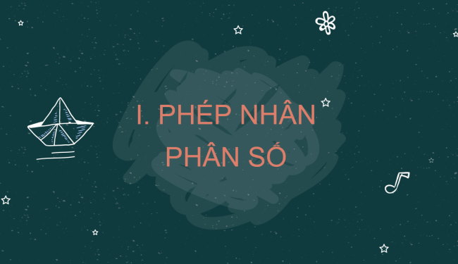 PowerPoint Toán 6 Bài 4: Phép nhân, phép chia phân số