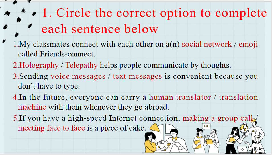 Tiếng Anh 8 Unit 10: Looking Back