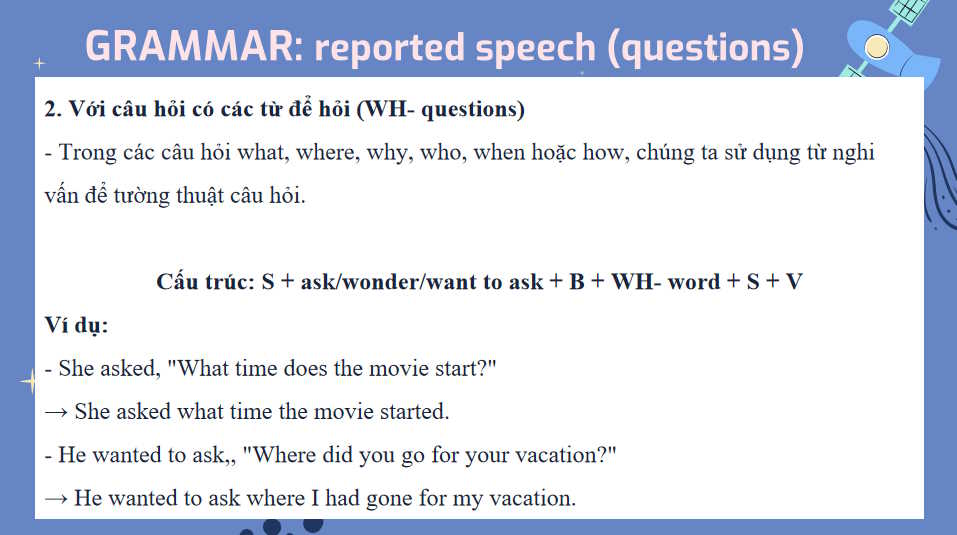 Tiếng Anh 8 Unit 12: Looking Back