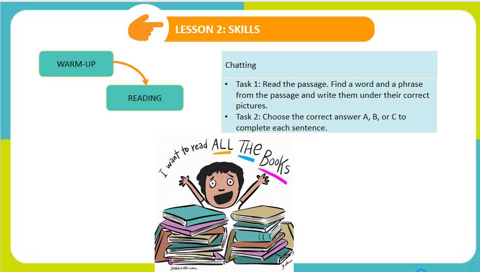 Giáo án Tiếng Anh 7 Review 4: Skills