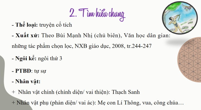 PowerPoint Ngữ văn 6 Bài 7: Thạch Sanh