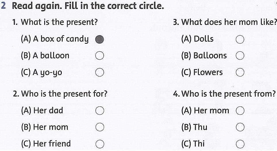 SBT Family and Friends 4 Unit 8 Lesson 5 minh họa 2