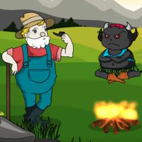 Truyện cổ tích: Bác nông dân và con quỷ