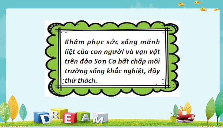 Giáo án Ngữ văn 8 Bài 7: Đảo Sơn Ca