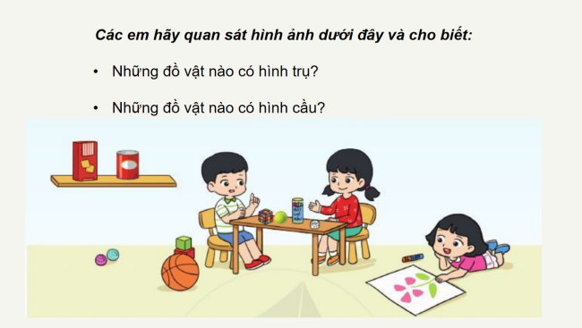 PowerPoint Toán 2: Khối trụ - Khối cầu