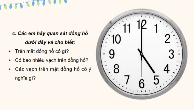 PowerPoint Toán 2: Giờ - Phút