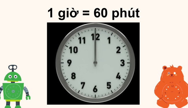 PowerPoint Toán 2: Giờ - Phút