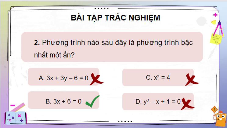 Toán 8 Bài tập cuối chương 6