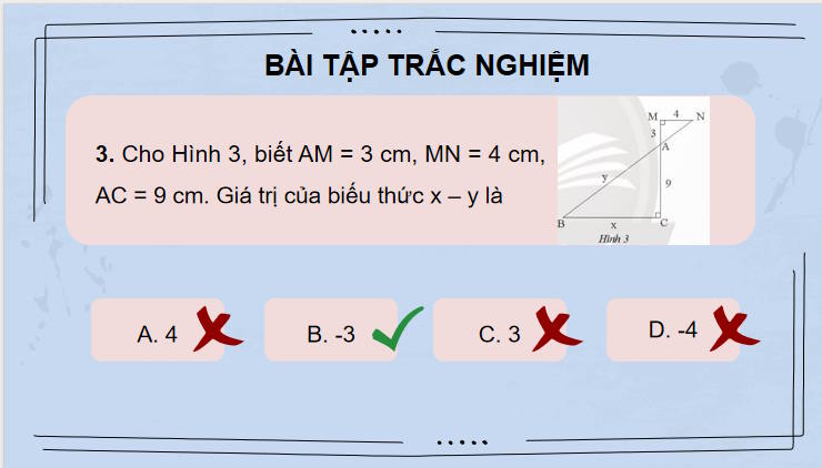 Toán 8 Bài tập cuối chương 7