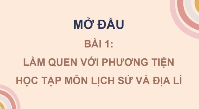 PowerPoint Lịch sử - Địa lí 4 Kết nối tri thức Học kì 1