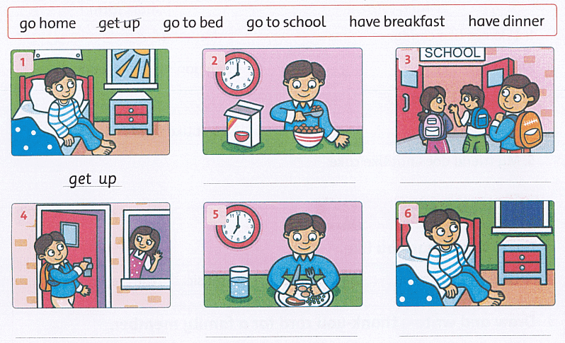 SBT Family and Friends 4 Unit 9 Lesson 1 minh họa 1