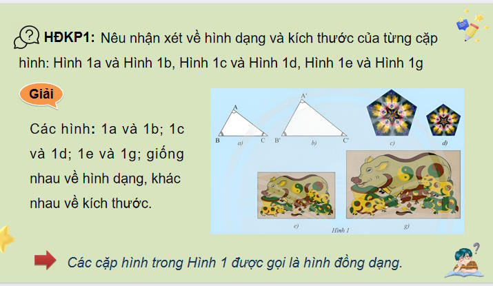 Toán 8 Bài 1: Hai tam giác đồng dạng