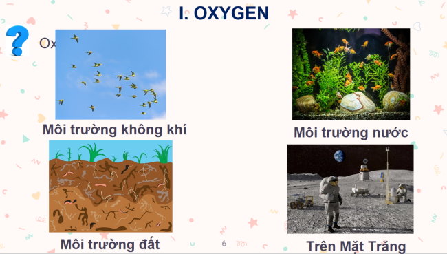 PowerPoint Khoa học tự nhiên 6 Bài 7: Oxygen và không khí