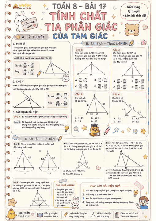 Toan 8 Bai 17 Tinh chat tia phan giac cua tam giac 11zon*975757