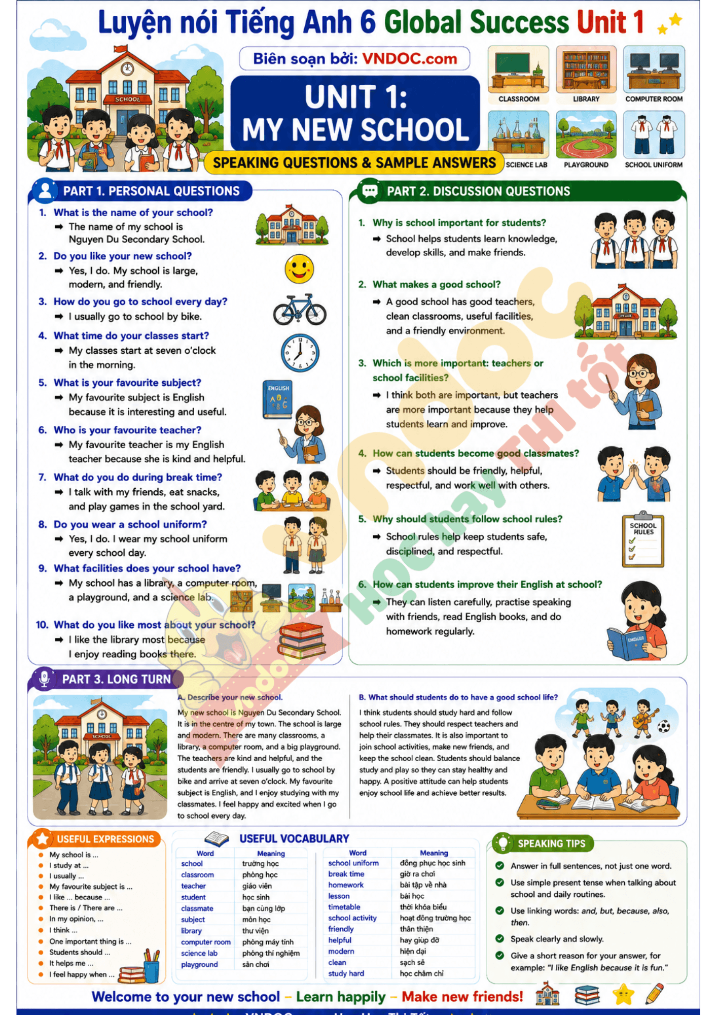 speaking 6 unit 1*2552